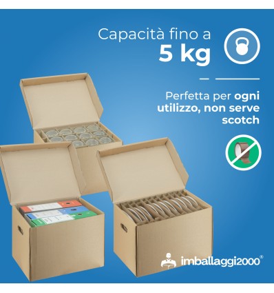SCATOLE CARTONE CON COPERCHIO - ARCHIVIO - Home