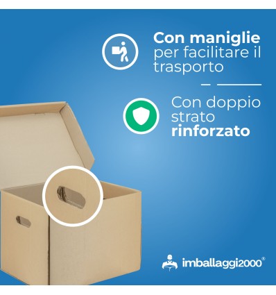 SCATOLE CARTONE CON COPERCHIO - ARCHIVIO - Home
