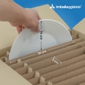 Scatola piatti trasloco Ecologica in Cartone Riciclato mis 40x30x30 - Imballaggi per Tutte le Esigenze