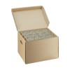 Scatola bicchieri trasloco Ecologica in Cartone Riciclato mis 40x30x30