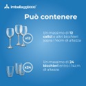 SCATOLE CARTONE CON COPERCHIO BICCHIERI 40x30x30 - SCATOLE IN CARTONE