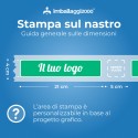 NASTRO PERSONALIZZATO A 3 COLORI - Scotch E Nastri Adesivi Personalizzati