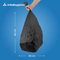 SACCHI PER DIFFERENZIATA 50X60 NERI ROTOLO DA 20 - Igiene Sicurezza e Monouso carta