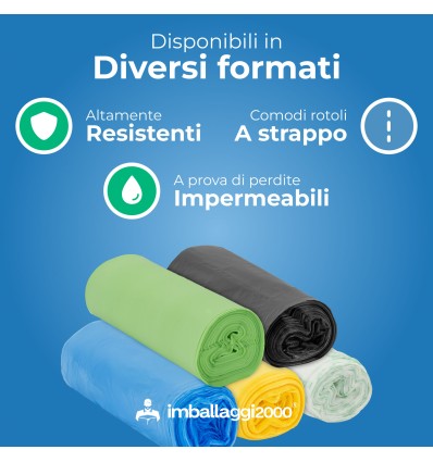SACCHI RACCOLTA DIFFERENZIATA - Igiene Sicurezza e Monouso carta