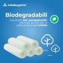SACCHI PER DIFFERENZIATA MATER BI 50X60 IN ROTOLO DA 10 - Igiene Sicurezza e Monouso carta
