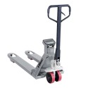 Transpallet pesatore manuale Pramac PY20, portata 2000 kg, forche 1150x540 mm - Imballaggi per Tutte le Esigenze