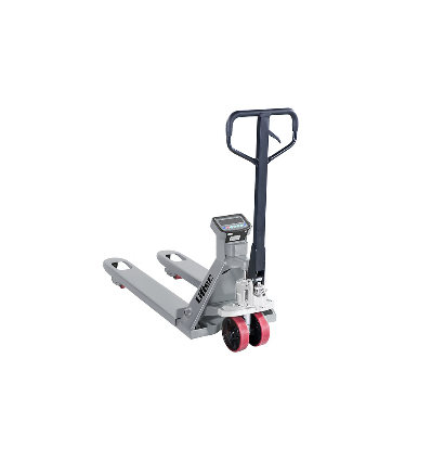 Transpallet pesatore manuale Pramac PY20, portata 2000 kg, forche 1150x540 mm - Imballaggi per Tutte le Esigenze