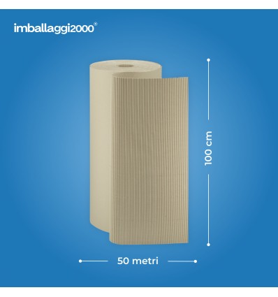 ROTOLO ONDULATO 100X50 250 GR/MQ - Protezione E Materiale Imballaggio