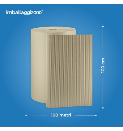ROTOLO ONDULATO 100X100 400 GR/MQ - Protezione E Materiale Imballaggio