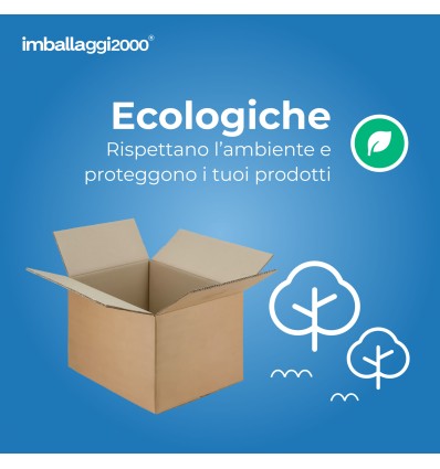 SCATOLE CARTONE DOPPIA ONDA AVANA - Scatole
