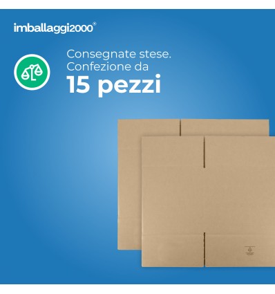 SCATOLA DOPPIA ONDA 60X40X40  - 5