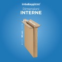 SCATOLA DOPPIA ONDA 40X6X50