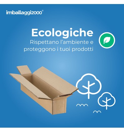 SCATOLA DOPPIA ONDA 60X15X15 - SCATOLE IN CARTONE
