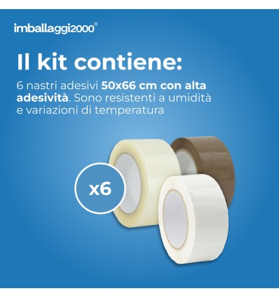 KIT TRASLOCO DA 120MQ - Imballaggi per trasloco