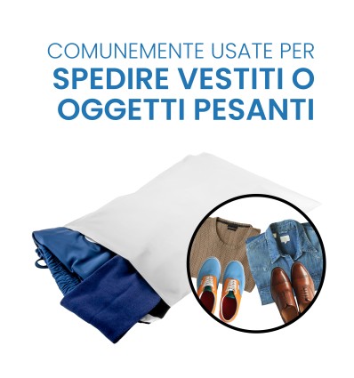 KIT BUSTE PER SPEDIZIONI VINTED 4 MISURE 100 BUSTE - Buste per spedizioni