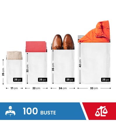 VINTED BUSTE PLASTIFICATE PER SPEDIZIONI  VINTED - Buste per spedizioni