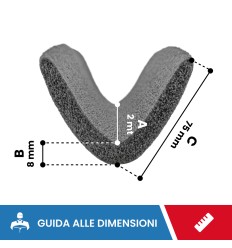 Profili a L in PE espanso – Protezione angolare per imballaggi - Imballaggi per Tutte le Esigenze 2