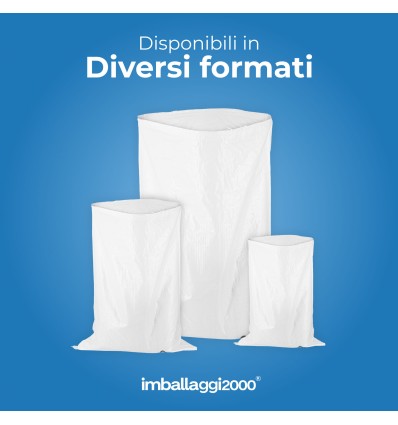 Sacchi in Rafia di Polipropilene - Resistenti e Affidabili | Imballaggi 2000 - Imballaggi per Tutte le Esigenze