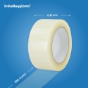 Nastro adesivo PET  48 mm x 180 m Hot Melt ecologico - Scotch E Nastri Adesivi da Imballaggio