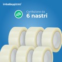 Nastro adesivo PET 48 mm x 180 m – Hot Melt ecologico  - 3