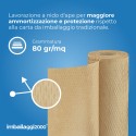 Carta alveolare 3D 40 cm x 50 m – Imballaggio protettivo ecologico - Imballaggi per Tutte le Esigenze