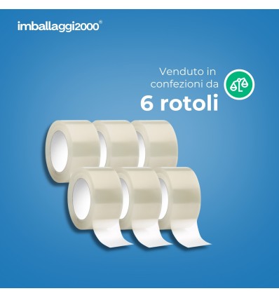 TRASPARENTE 50X132 - Nastri Adesivi