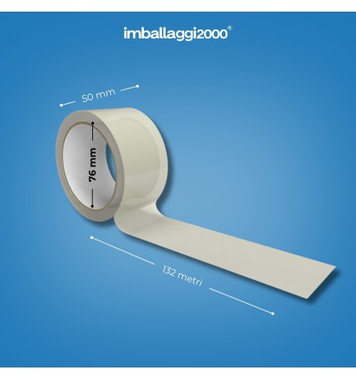 NASTRO ADESIVO SILENT TRASPARENTE 50X132 - Nastri Adesivi