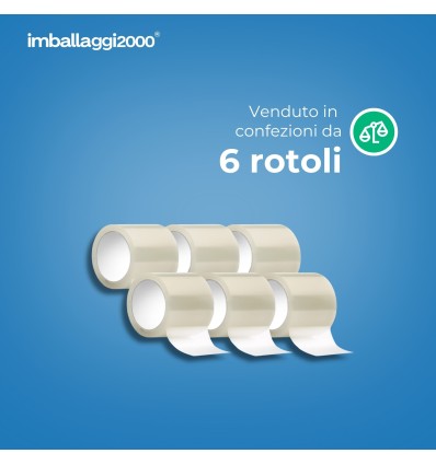 NASTRO ADESIVO SILENT TRASPARENTE 75X66 - Nastri Adesivi
