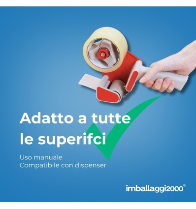 NASTRO ADESIVO SILENT TRASPARENTE 75X66 - Nastri Adesivi