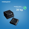 SACCHI PER IMMONDIZIA NERI 100X150 MY 150 - Igiene Sicurezza e Monouso carta
