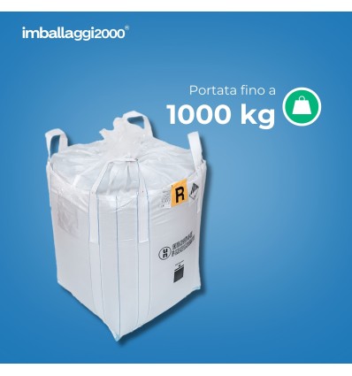BIG BAG STAMPA RIFIUTO PERICOLO R - Stoccaggio E Movimentazione