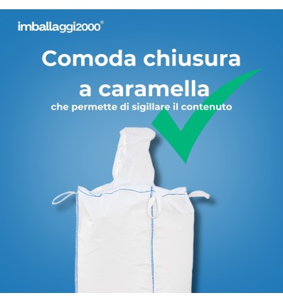 BIG BAG STAMPA RIFIUTO PERICOLO R - Stoccaggio E Movimentazione