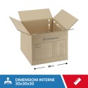 SCATOLA DA TRASLOCO RINFORZATA 30X30X30 - Imballaggi per trasloco