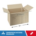SCATOLA DA TRASLOCO RINFORZATA 80x60x50 - Imballaggi per trasloco