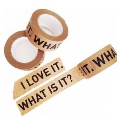 72 x Nastro Carta Kraft Personalizzato 5 cm 50 metri