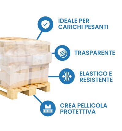 ESTENSIBILE MANUALE H 50 20 MY TRASPARENTE KG 3 ANIMA LEGGERA 300 GRAMMI - Film Estensibile E Pallettizzazione