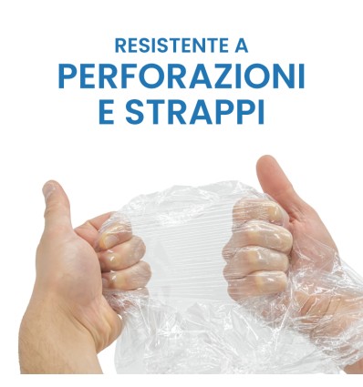 ESTENSIBILE MANUALE H 50 20 MY TRASPARENTE KG 3 ANIMA LEGGERA 300 GRAMMI - Film Estensibile E Pallettizzazione