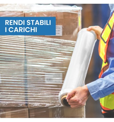 FILM ESTENSIBILE MANUALE TRASPARENTE - Film Estensibile E Pallettizzazione