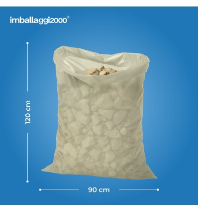 SACCHI PER CALCINACCI IN AMBRA - Igiene Sicurezza e Monouso carta