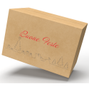 SCATOLE CARTONE STAMPATE BUONE FESTE BUON NATALE - 2429