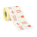 Etichette di spedizione prestampate con scritta FRAGILE - 4124