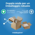 SCATOLA DOPPIA ONDA 37X28X14 - Scatole di Cartone