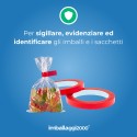 Nastro adesivo rosso stretto in polipropilene - Nastri Adesivi