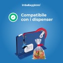 Nastro adesivo rosso stretto in polipropilene - Nastri Adesivi