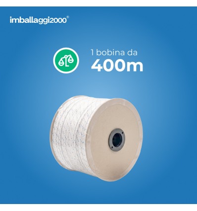Corda multiuso da 4 mm, rotolo 400 metri - Stoccaggio E Movimentazione