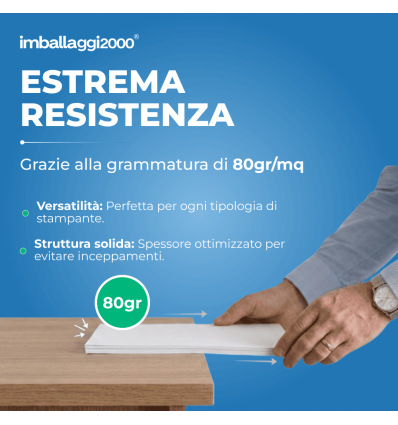 Risme carta a4 80 gr per fotocopie - Ufficio E Cancelleria