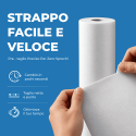 Rotolo lenzuolino medico 60cm x 75m - Igiene Sicurezza e Monouso carta