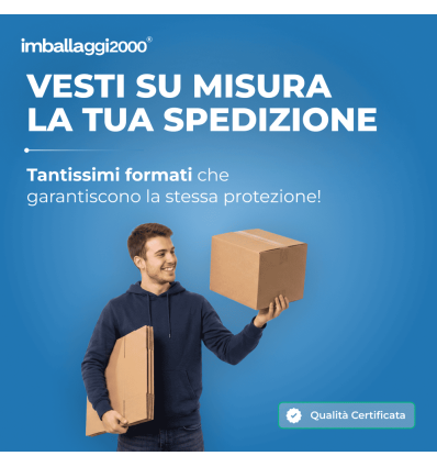 SCATOLA DOPPIA ONDA 60X60X40 - Scatole di Cartone
