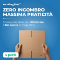 SCATOLA DOPPIA ONDA 60X60X40 - Scatole di Cartone