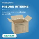 SCATOLA DA TRASLOCO RINFORZATA 60X40X40 - Scatole di Cartone
